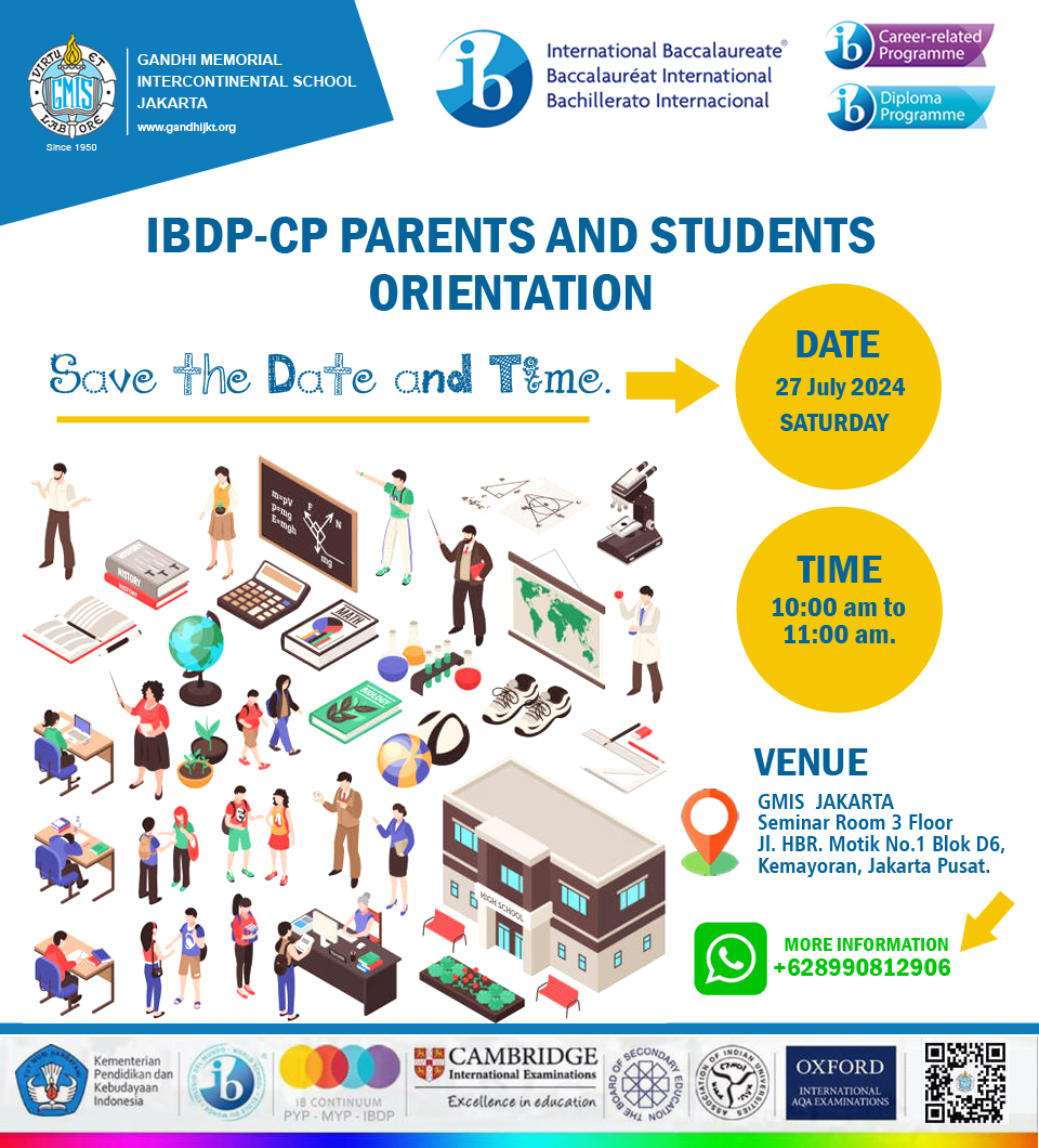 IBDP-CP PARENTS AND STUDENTS ORIENTATION