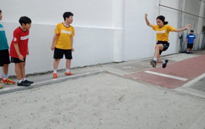 Grade 7; Long Jump Practice