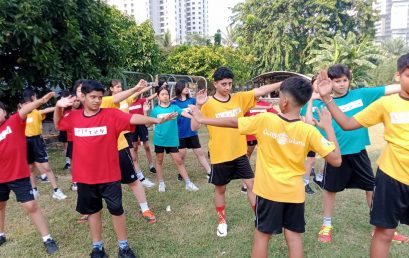 Grade 7; Practice on Shot Put Technique