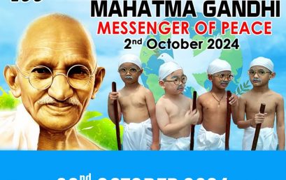 Celebrating 155th Birth Anniversary of Mahatma Gandhi