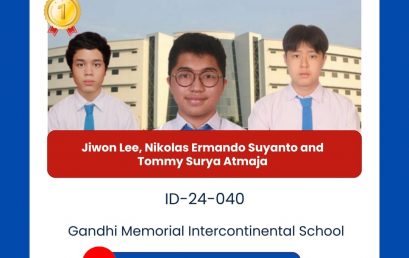 Jee Won,  Ermando and Tommy of #IBDP Y2  has won