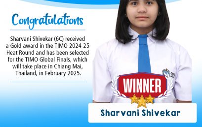 SHARVANI SHIVEKAR (Grade 6D)