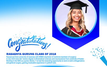 Rasagnya Gurung, Class of 2018